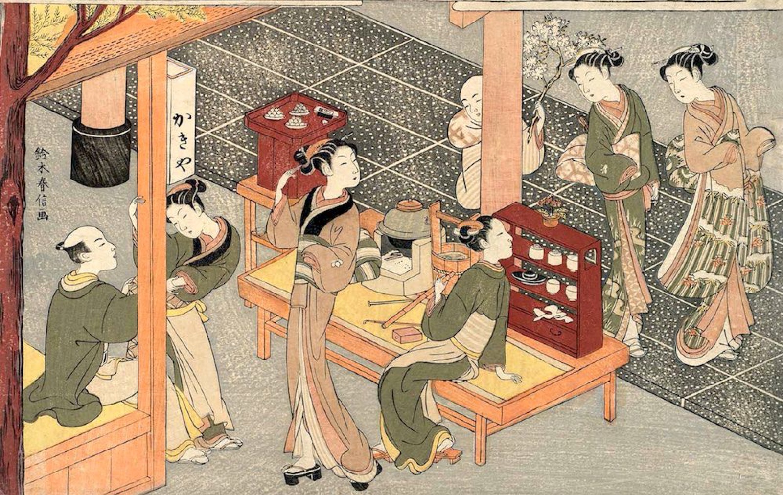 鈴木春信・笠森お仙